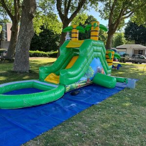 Waterglijbaan Jungle Springkussen