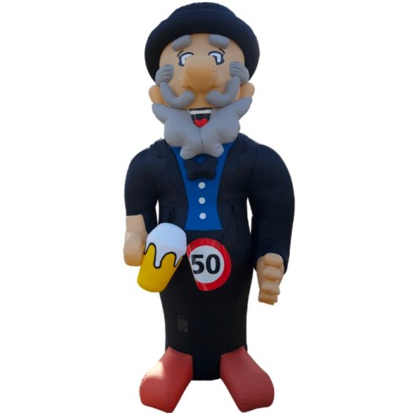 Opblaasbare Abraham pop